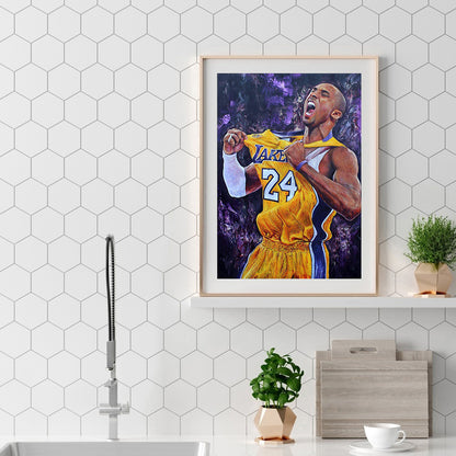 Basketball Athlete - Full Round Drill Diamond Painting 40*30CM