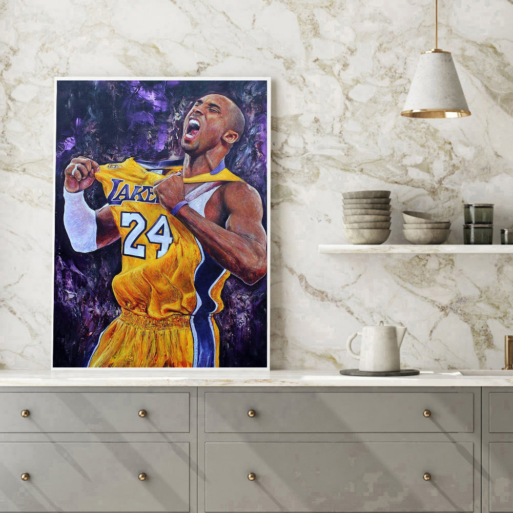 Basketball Athlete - Full Round Drill Diamond Painting 40*30CM