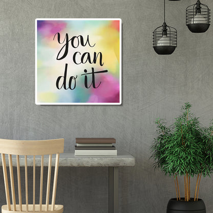 You Can Do It - Full Round Drill Diamond Painting 30*30CM