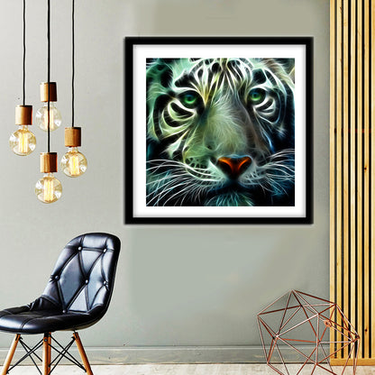 Novelty Tiger - Full Round Drill Diamond Painting 30*30CM