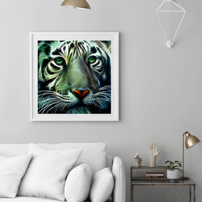 Novelty Tiger - Full Round Drill Diamond Painting 30*30CM