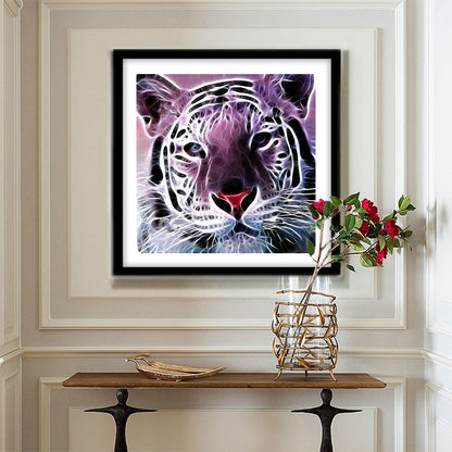 Novelty Tiger - Full Round Drill Diamond Painting 30*30CM