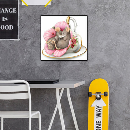 Rats - Full Round Drill Diamond Painting 30*30CM