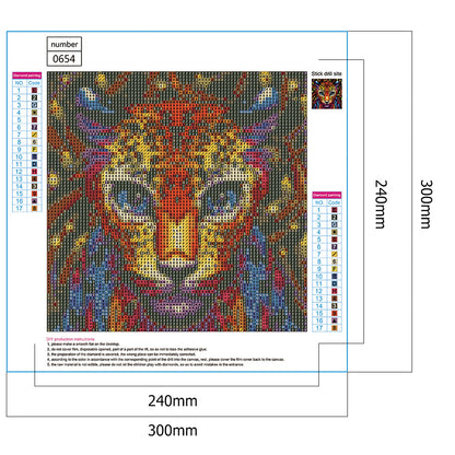 Animal - Full Round Drill Diamond Painting 30*30CM