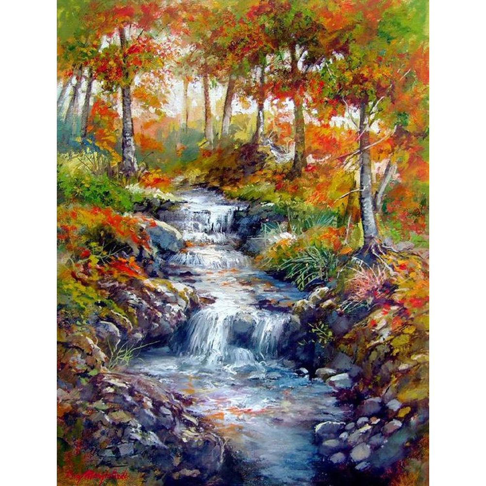 Scenery - Full Round Drill Diamond Painting 30*40CM