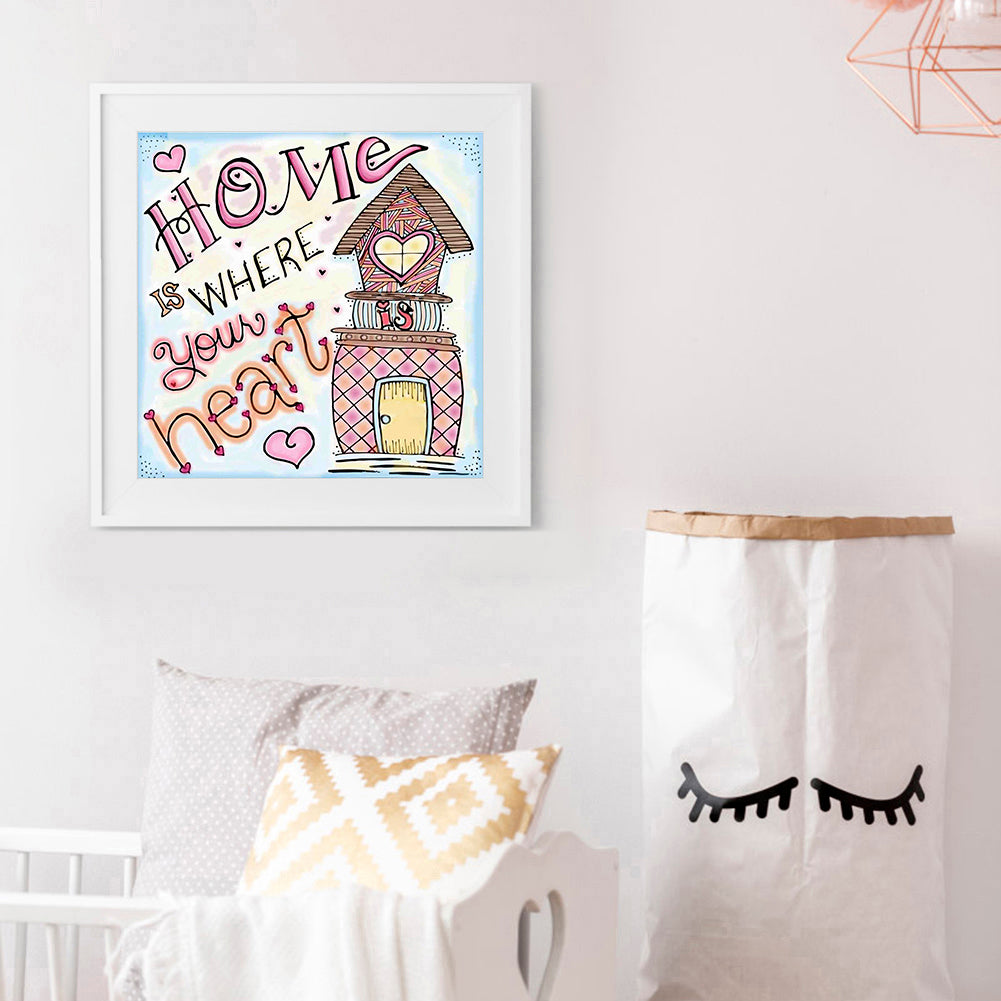 Home - Full Round Drill Diamond Painting 30*30CM