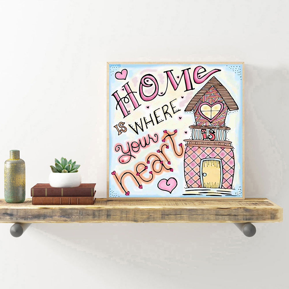 Home - Full Round Drill Diamond Painting 30*30CM