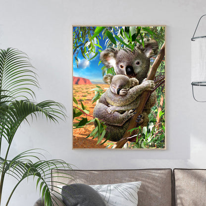 Koala - Full Round Drill Diamond Painting 30*40CM