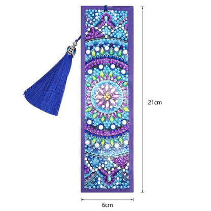 DIY Special Shaped Diamond Painting Bookmark Embroidery Tassel Bookmarks