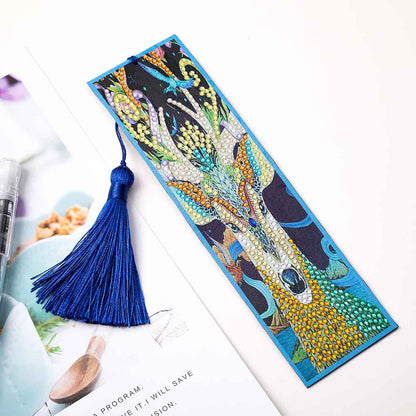 Special Shaped Diamond Painting Goat Embroidery Kit Bookmark DIY Crafts