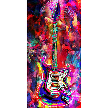 Guitar - Full Round Drill Diamond Painting 45*85CM