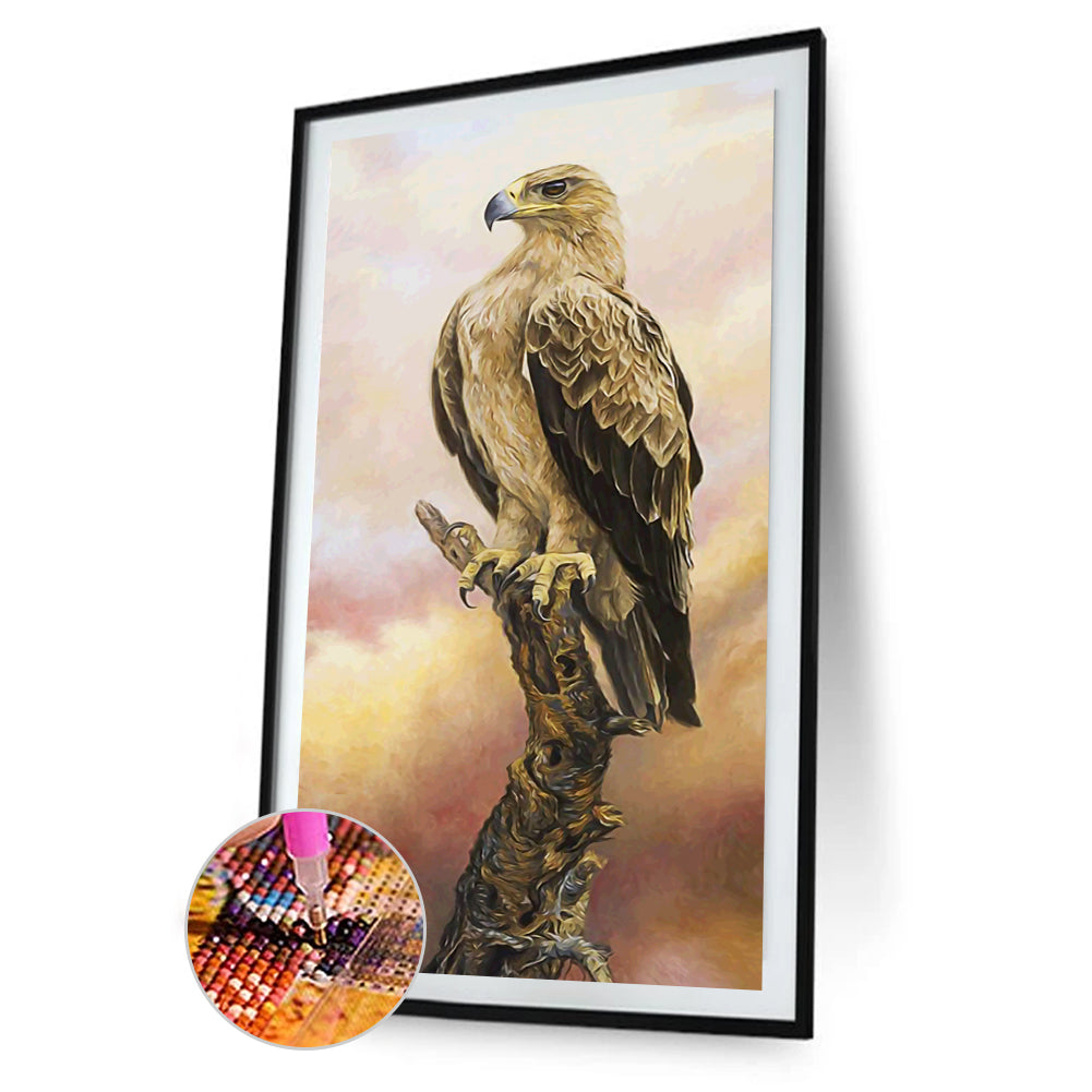 Animal Eagle - Full Round Drill Diamond Painting 45*85CM