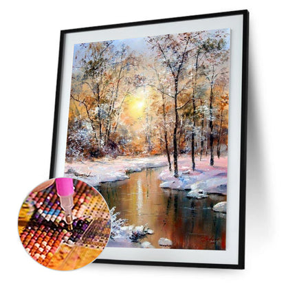 Nature - Full Round Drill Diamond Painting 30*40CM