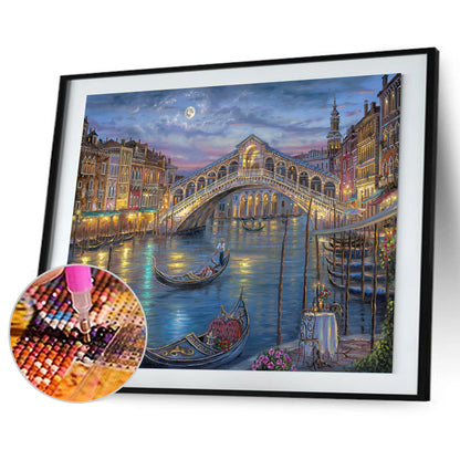 Landscape - Full Round Drill Diamond Painting 40*30CM