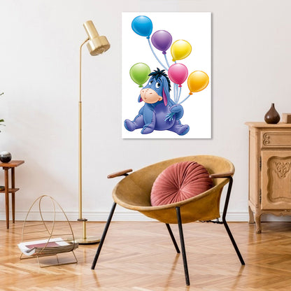 Balloon Donkey - Full Round Drill Diamond Painting 30*40CM