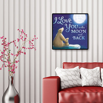 Word - Full Round Drill Diamond Painting 30*30CM