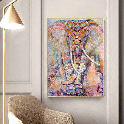 Ethnic Elephant - Full Square Drill Diamond Painting 40*50CM