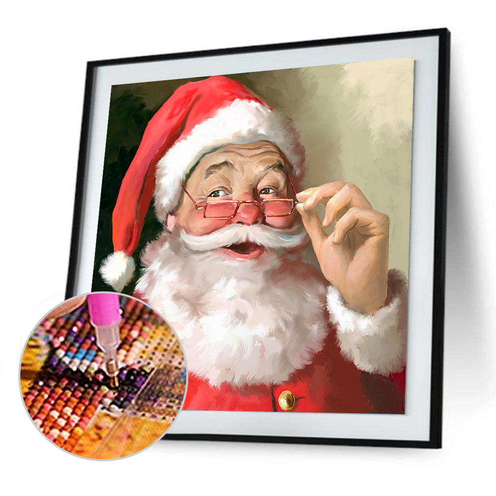 Christmas - Full Round Drill Diamond Painting 30*30CM