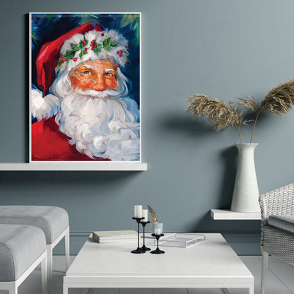 Santa Claus - Full Round Drill Diamond Painting 30*40CM