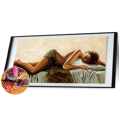 Sleeping Beauty - Full Round/Square Drill Diamond Painting 90*40CM