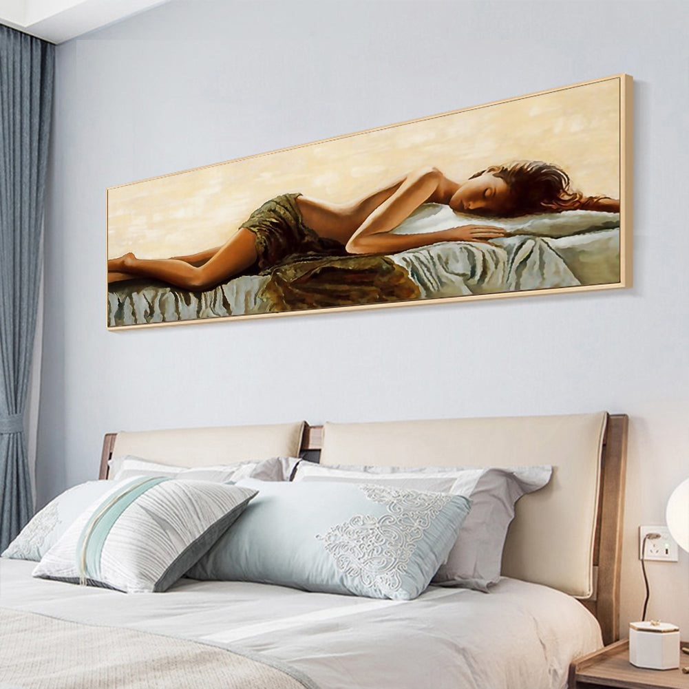 Sleeping Beauty - Full Round/Square Drill Diamond Painting 90*40CM