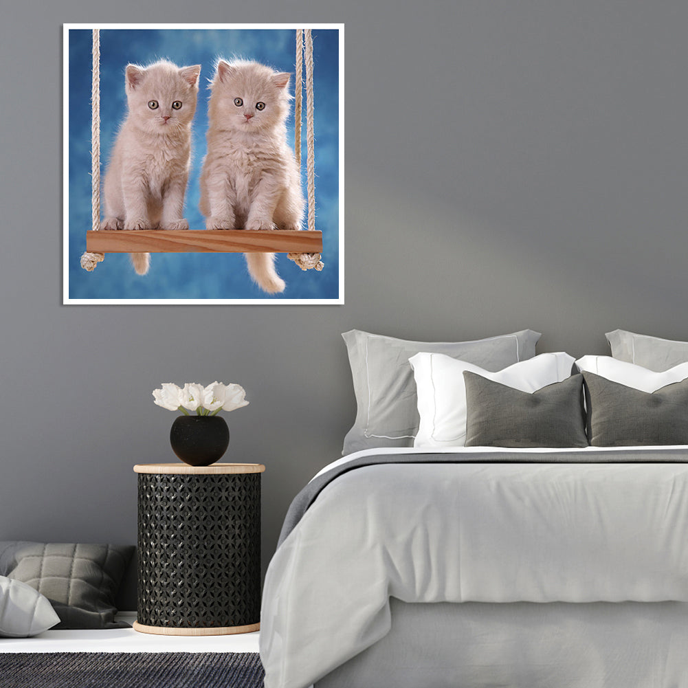 Animals - Full Round Drill Diamond Painting 30*30CM