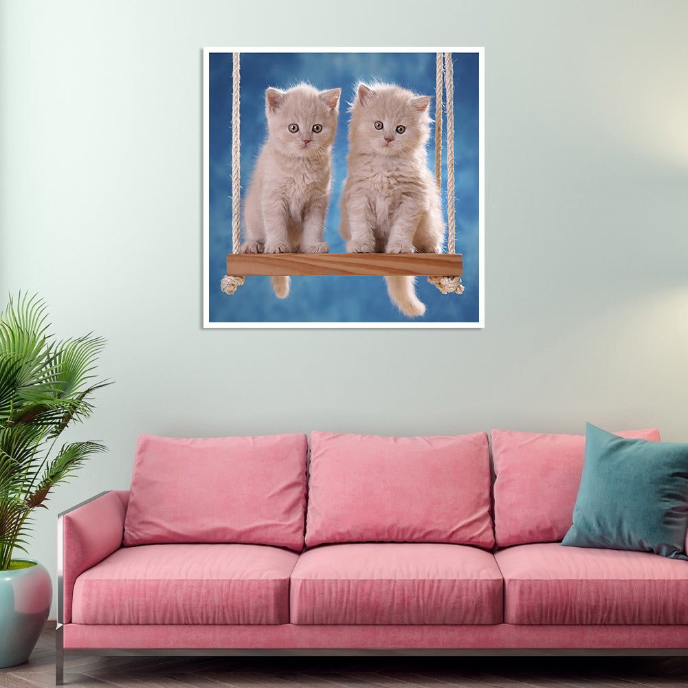 Animals - Full Round Drill Diamond Painting 30*30CM