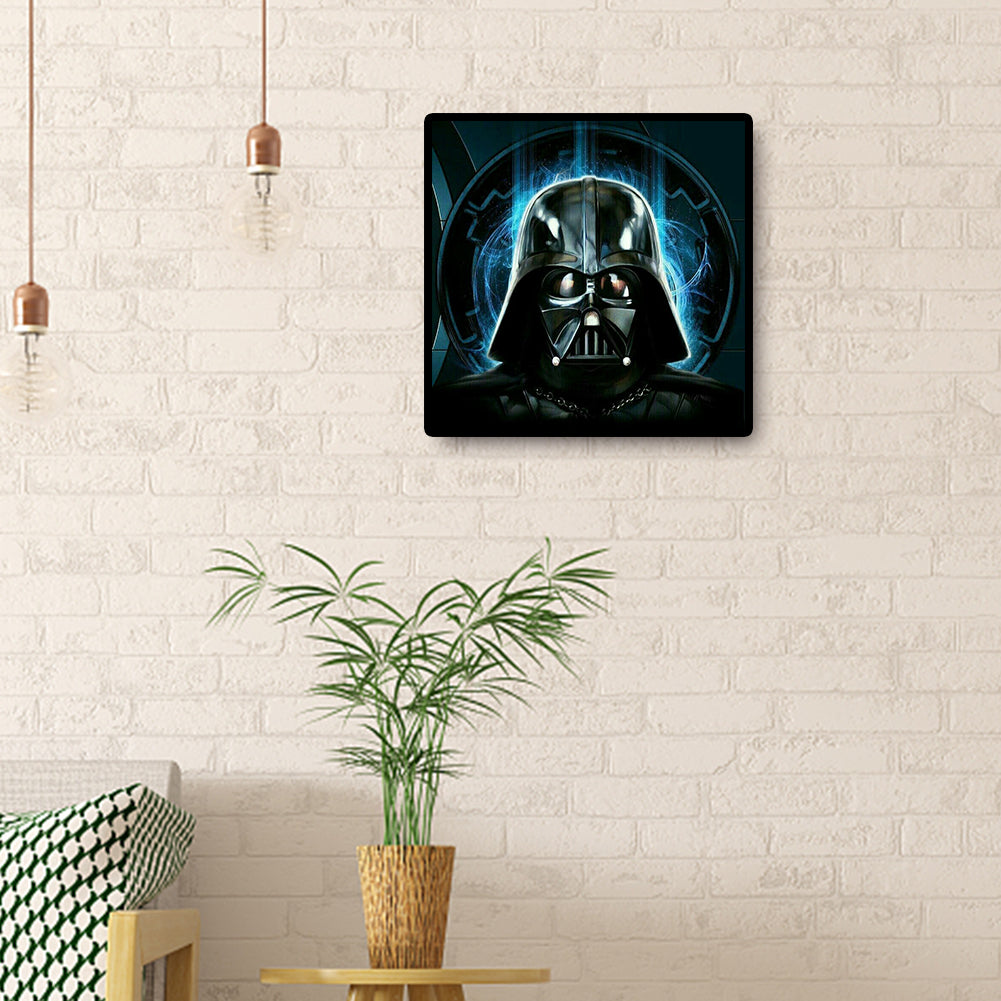 Black Warrior - Full Round Drill Diamond Painting 30*30CM