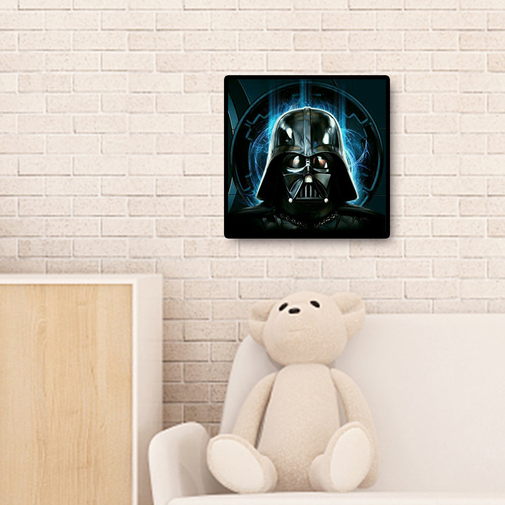 Black Warrior - Full Round Drill Diamond Painting 30*30CM