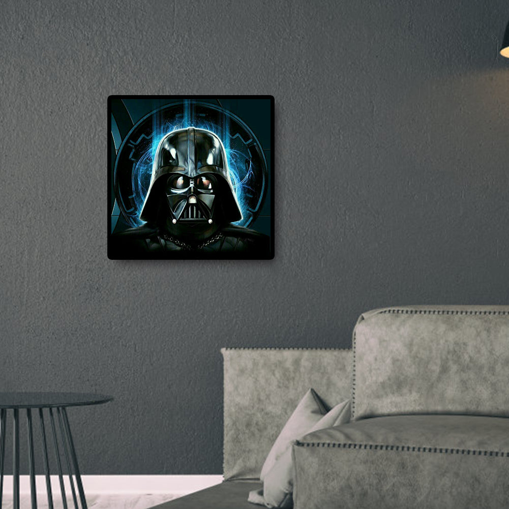 Black Warrior - Full Round Drill Diamond Painting 30*30CM