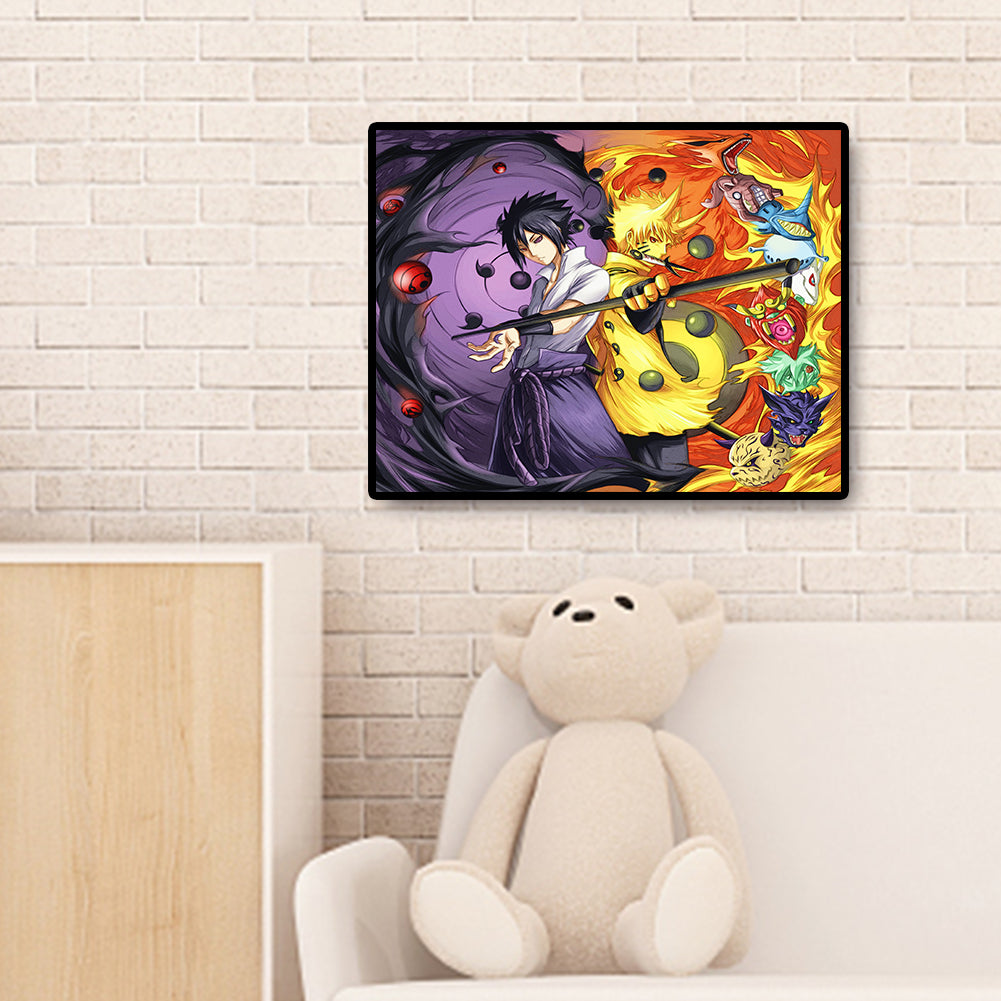 Anime Kid - Full Round Drill Diamond Painting 45*30CM