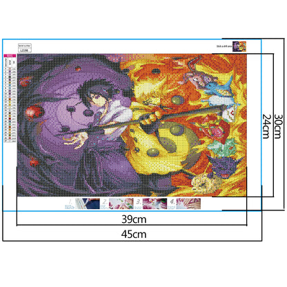 Anime Kid - Full Round Drill Diamond Painting 45*30CM
