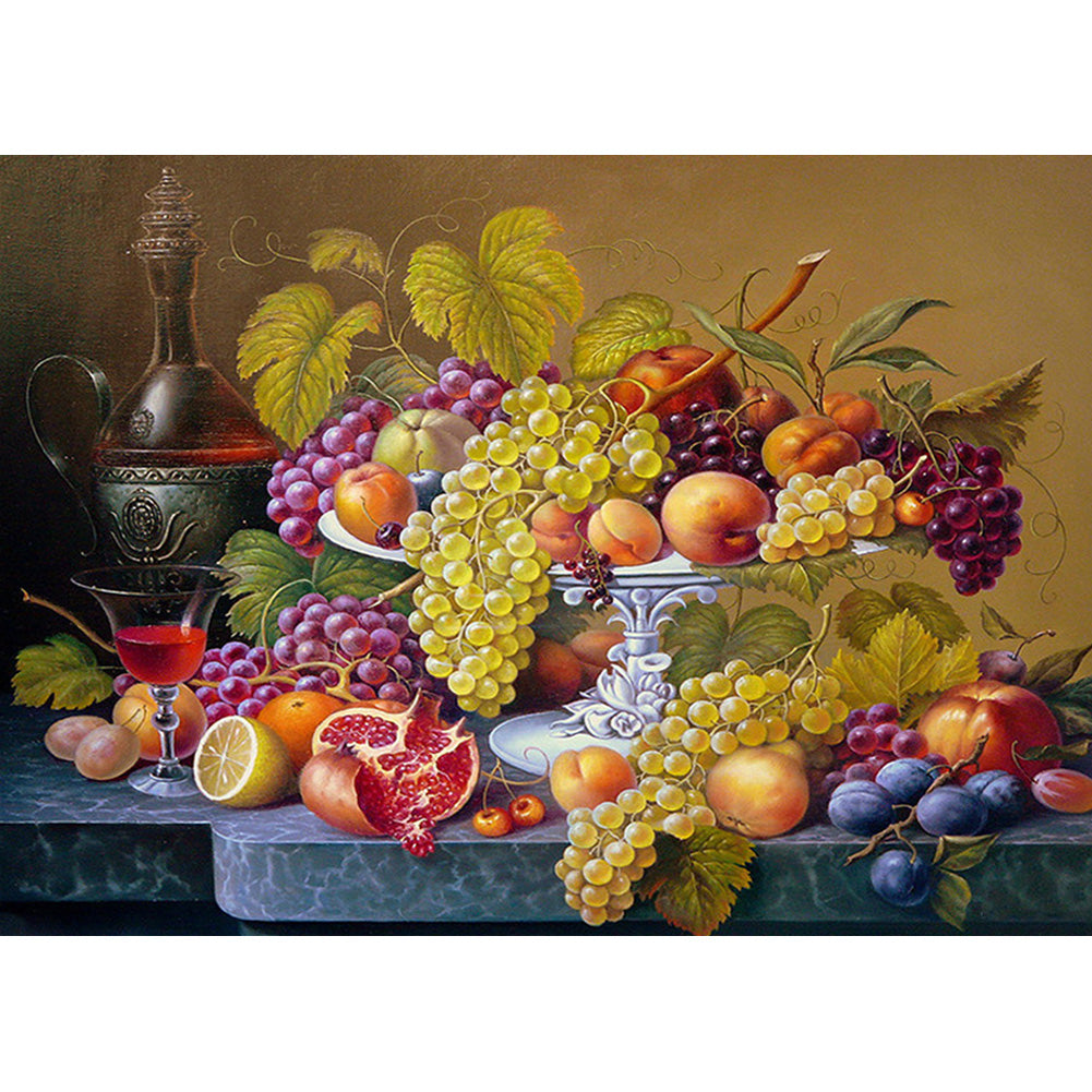 Fruit Living - Full Square Drill Diamond Painting 50*40CM