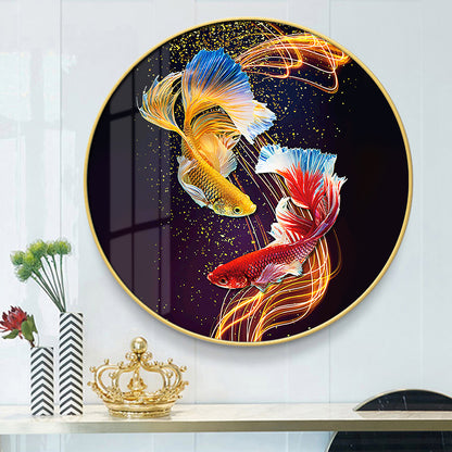 Fish - Full Round Drill Diamond Painting 40*40CM