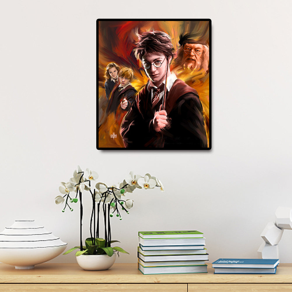 Harry Potter - Full Round Drill Diamond Painting 30*40CM