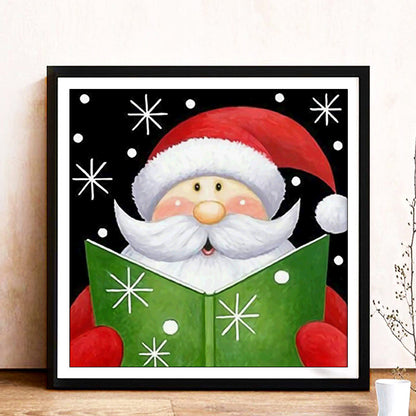 Santa Claus - Full Round Drill Diamond Painting 30*30CM