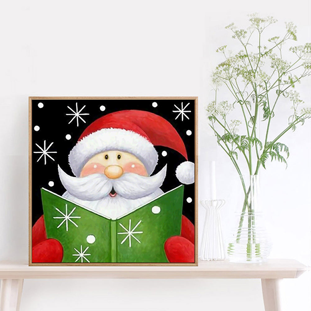 Santa Claus - Full Round Drill Diamond Painting 30*30CM