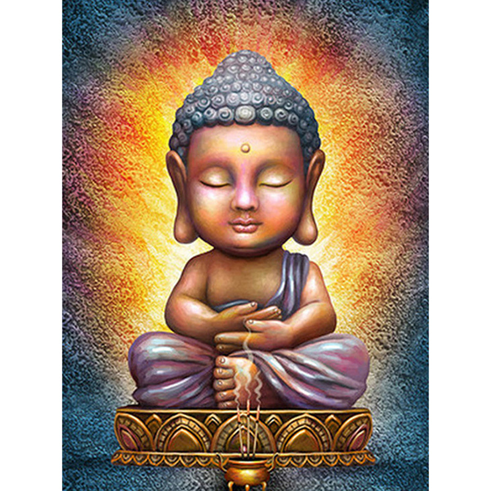 Buddha - Full Round Drill Diamond Painting 30*40CM