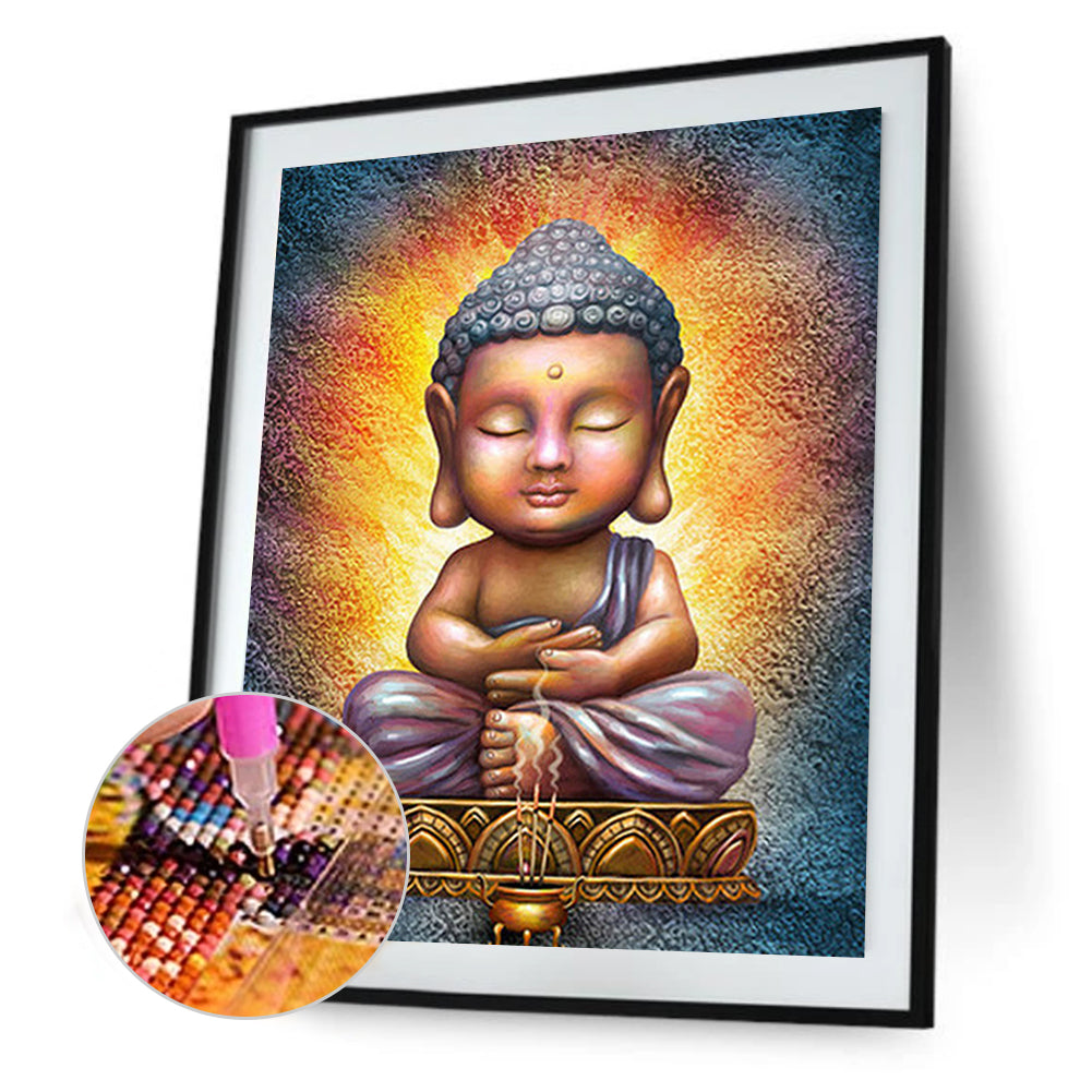 Buddha - Full Round Drill Diamond Painting 30*40CM