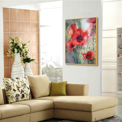 Flower - Full Round Drill Diamond Painting 30*40CM