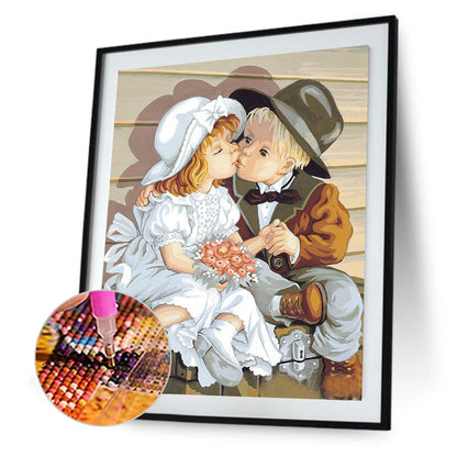 Doll - Full Round Drill Diamond Painting 30*40CM