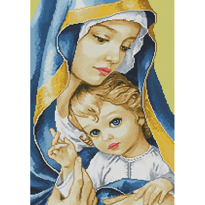 Mother Love - Full Round Drill Diamond Painting 30*40CM