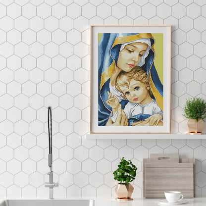 Mother Love - Full Round Drill Diamond Painting 30*40CM