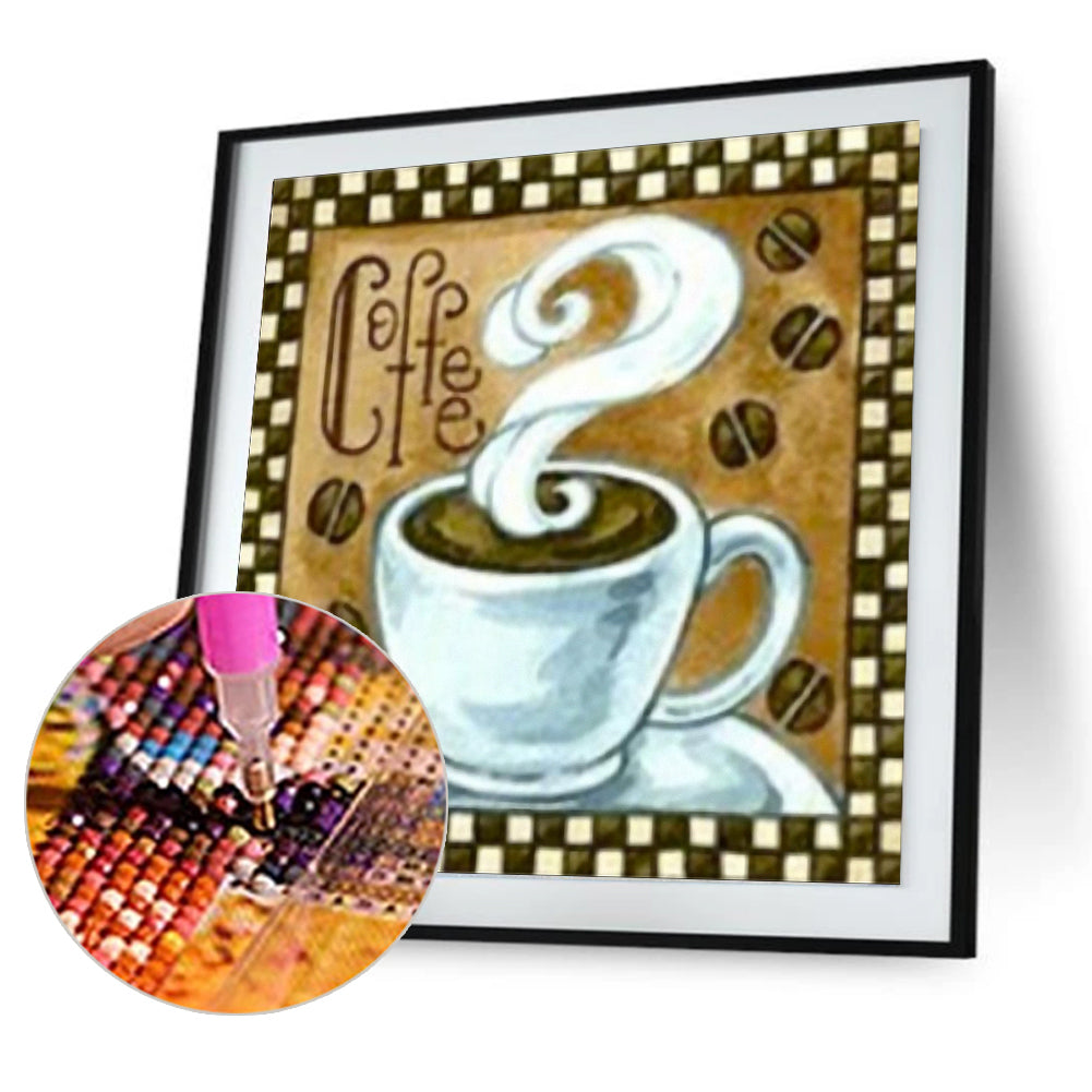 Cup - Full Round Drill Diamond Painting 30*30CM