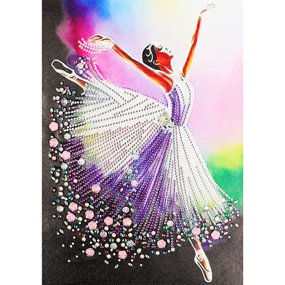 Ballet Girl - Special Shaped Drill Diamodn Painting 30*40CM