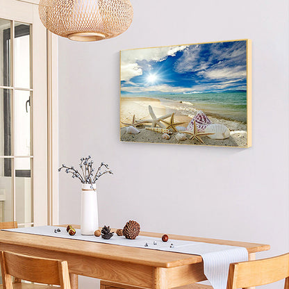 Beach Shell - Full Square Drill Diamond Painting 50*40CM