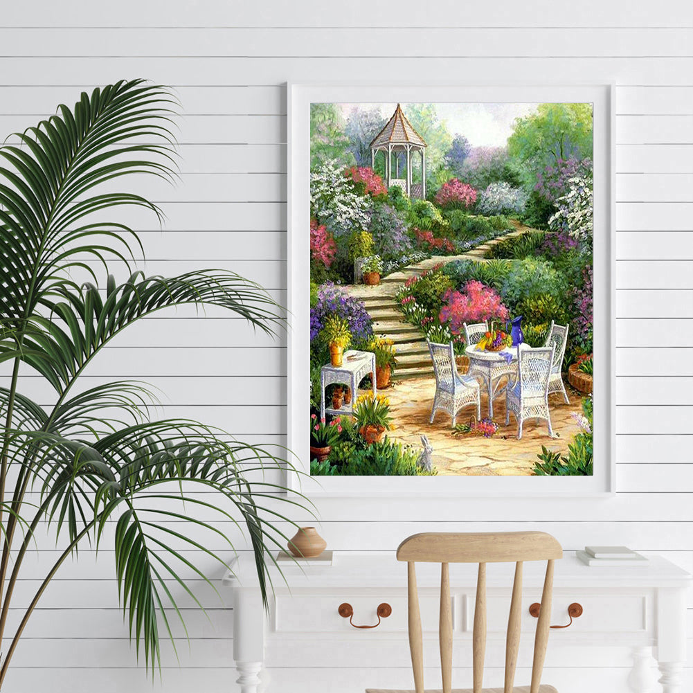 Garden - Full Square Drill Diamond Painting 40*50CM