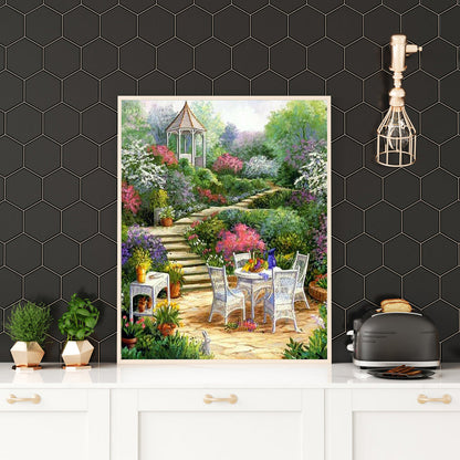 Garden - Full Square Drill Diamond Painting 40*50CM