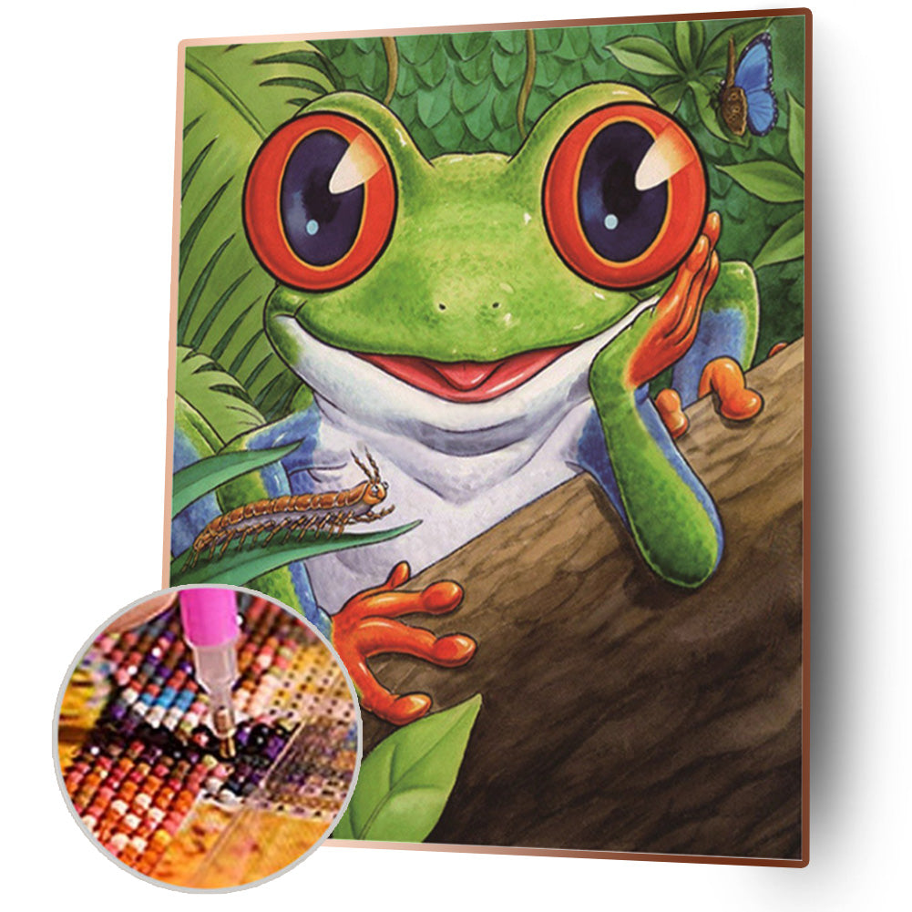 Frog - Full Square Drill Diamond Painting 40*50CM