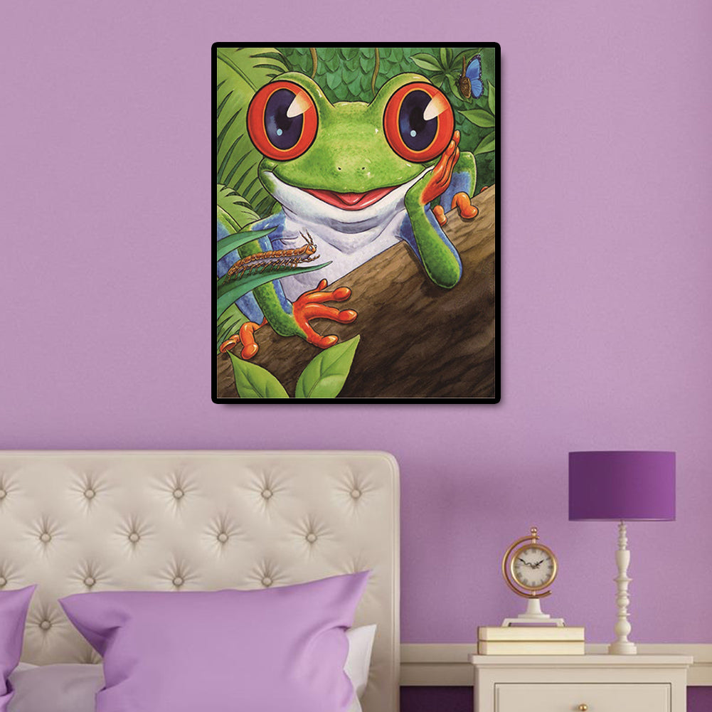 Frog - Full Square Drill Diamond Painting 40*50CM